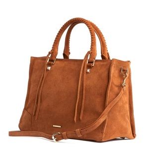 NWT Rebecca Minkoff Regan Satchel Tote in Tan
